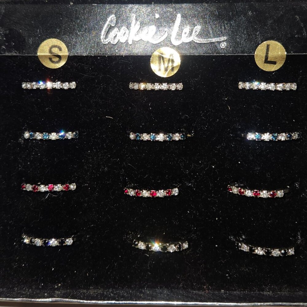 Faux Crystal Ring each $5 each